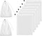 8pcs Pool Vacuum Filter Bag, 12.2x9inch Fine Mesh Bag Reusable Fine Sewing Mesh Filter Bags Aquarium Swimming Pool Vacuum Bag Replacement for Pool...