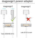 Universal Adapter, Replacement for Mac Pro 13 Inch Display AC 60W Magnetic Shape Connector Power Adapter?Before Mid 2012?...