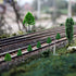 21 Pieces Mixed Model Trees,1.18-5.51 inch Model Train Scenery Architecture Trees Fake Trees for DIY Crafts, Building Model, Projects, Woodland wi...