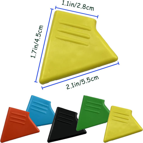 10pcs Household Knife Back Protector Universal Hand Guard Knife Back Kitchen Hand Guard Universal Meat Cutting Tool Blade Finger Hand Guards Silic...