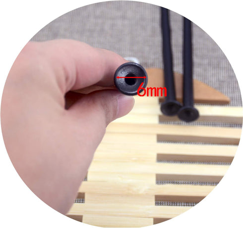 Metal 3 Tier 13 Inch Cake Stand Handle Cake Plate Stand Centre Handle Fittings - Fruit Heavy Plate Handle Fittings Round Hardware Rod (Black)...