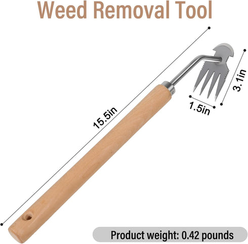 Weeding Tools,Portable Garden Weeder Tool,2024 New Manganese Steel Weed Puller,for Hand Weeder for Vegetable Gardening Backyard Farm Planting & Up...