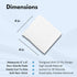 Dealmed 4" x 4" Surgical Sponges, 12-Ply, Absorbent Woven Gauze Pads, Non-Sterile Wound Care for First Aid Kit and Medical Facilities, 200 Count (...