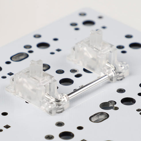 Gateron V2 Clear Stabilizers PCB Mount Screw in Stabilizer Customized Distance No Dropping Wire for Mx Mechanical Keyboard PCB (Gateron Stab V2 Cl...