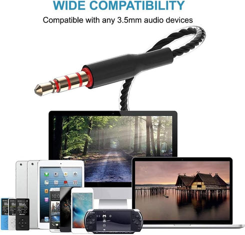 Earbuds Earphones with Microphone, 5 Pack Wired Heavy Bass Headphones, Earphone with Noise Isolating, Fits 3.5mm Interface for iPad, Desktop......