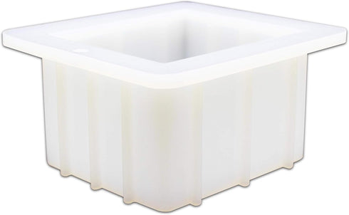 Mose Cafolo Silicone Soap Molds Square Handmade Small Loaf Bar DIY Swirl Making Mould...