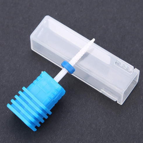 Ceramic Nail Drill Bits, Manicure Drill Bits, Ceramic Burr Podiatry Thick Nails, Ceramic Burr Podiatry, Grinding Head for Manicure Pedicure Cuticl...