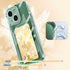 Compatible with Samsung Galaxy S22 Ultra Case with Card Holder, Clear Card Slot case, Ultra-Thin, Soft, Shockproof, Credit Card Protective Cover...