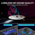 Bluetooth 5.0 Transmitter Receiver for 2 Headphones 2-in-1 Audio Adapter with Bypass Low Latency LCD Display ON/Off Switch Volume Control Optical ...