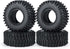 4PCS 1.0" Crawler Tires Rubber Wheel Tires for 1/24 Axial SCX24 90081 AXI00001 AXI00002 AXI00005 AXI00006 RC Crawler Car (54mm)...