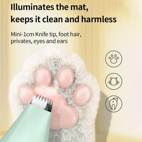 Dog Nail Grinder Rechargeable Dog Nail Trimmers, Professional Nail Grinder for Small Medium Large Dogs, Multifunctional Pet Grooming Tool with Eff...