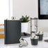 Hip Flask Gift Set, Hip Flasks for Liquor for Men with Black Leather Cover, 8 Oz Hip Flask Set, 18/8 Stainless Steel Hip Flasks for Liquor with 2 ...