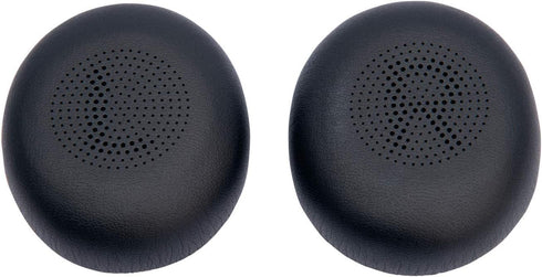 Ear Cushions Pads for Jabra Evolve2 65, Elite 45h, Evolve2 40, Bluetooth and Corded USB Headsets, Global Teck 2pk Replacement Spare Leatherette Ea...