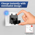 Wall Charger Base for Oral-B Braun, Electric Toothbrush Wall Mounted Adapter PowerReplacement Charger Holder, Compatible with Oral-B Electric Toot...