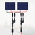 4 PCS Solar Branch Connectors 1500V DC,IP67 Waterproof T Connector for Parallel Connection Between Solar Panels FMM+MFF (2Pairs)...
