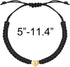 14K White Gold Plated Initial Heart String Bracelets for Women Men Handmade Rope Braided Bracelet Minimalist Jewelry Matching Couple Bracelets...