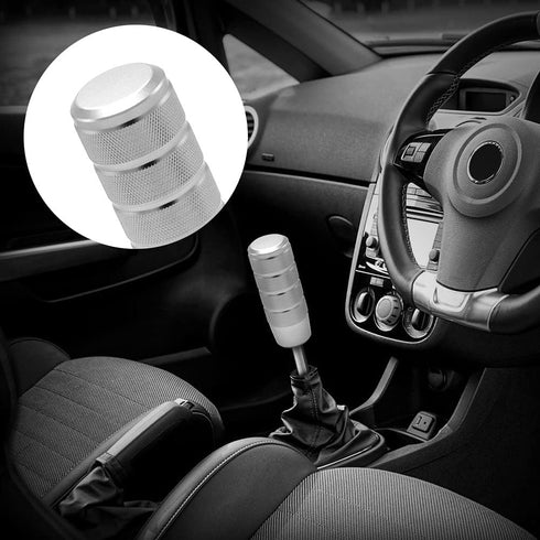 (Sliver) Stick Racing JDM Manual Gear Shift Knobs for Fit Compatible with Mazda Tacoma STi Nismo 2004 Honda Accord Subaru Focus ST Miata Toyota Ad...