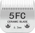 5FC Blade Dog Grooming Clipper Replacement Blades Compatible with Andis Dog Clippers,Most A5, Wahl KM Series Clippers,Detachable Ceramic Blade,Siz...