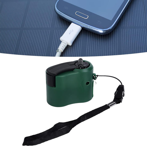 Portable Mobile Phone Charger Emergency Power Source, Hand Crank Phone Charger for Outdoor Camping Hiking Hunting Using......