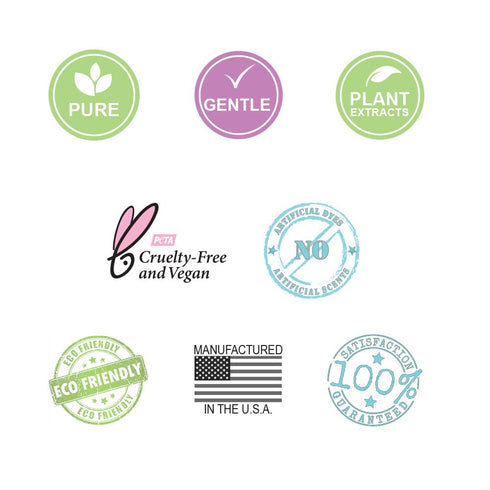 TotLogic Sulfate Free Baby Shampoo- Lavender Bliss Hair Care, 8 oz, No Phthalates, No Formaldehyde, Infused With Natural Antioxidants and Botanica...