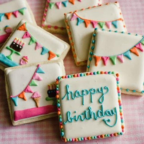 Square Cookie Cutter Set-5 Pack Stainless Steel Square Biscuit Molds Fondant Cake Cookie Cutter Set Pastry Mold-2",2.5", 3", 3.5",4"...