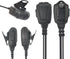 Radio Surveillance Earpiece Headset with Ptt Mic for Cobra Microtalk Walkie Talkies CXT195 CX112 ACXT1035r ACXT145 ACXT545 PX650 PX655 RX385 RX685...