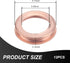 Pack of 12 Oil Drain Plug Washers, M12 Car Sealing Kits, Durable Automobile Accessories, Compatible with Qashqai X-Trail, New Teana, New Sunshine,...