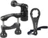 HSU Bike Handlebar Mount for Action Cameras, 360Rotation Seat Post, 0.6-1.3inch Compatible with GoPro Hero 13/12/11/10/9/8/7/6, DJI Osmo Action, A...