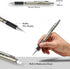 Nicpro 0.9 mm Art Mechanical Pencils Set in Gift Case, 6 PCS Metal Drafting Pencil 0.9mm with 6 Tube HB Lead Refills & 18 PCS Eraser Refills for A...