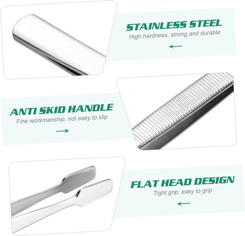 2pcs Stamps Tool Stamp Tweezers Stamp Collector Tweezers Philately Tweezers Philately Tool...
