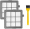 WuYan 2pcs Replacement Filter Compatible with Bissell Hard Floor Expert Canister Vacuum Series 1154, 1154w, 1161 Vacuum cleaner accessories...