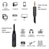 1/4 to 3.5mm Cable 1ft Long, Quarter inch (6.35mm) Female to 3.5mm Male Adapter, 1/8 to 1/4 Stereo Audio Cable,for Headphone, Amplifiers, Guitar, ...