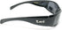 Locs All Black Cholo Biker Extra Narrow Lens Rectangular Sunglasses...