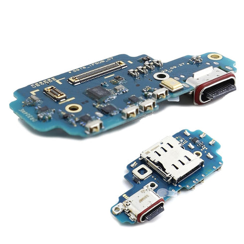 for Samsung Galaxy S23 Ultra Charging Port Flex Cable Replacement,SM-S918U SM-S918U1 S918U S918U1 Charger Dock Board Connector Charging Port Mic F...