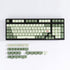 mintcaps Matcha Green PBT Keycaps Set 124 Keys XDA Profile Cute Keycaps Custom Dye-Sublimation Keyboard Keycaps for 60% 65% 70% 75% 100% Cherry Ga...