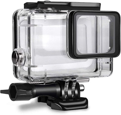 60M/196FT Waterproof Housing Case for Go Pro Hero 7/6/5 Black(2018), Waterproof Case Diving Protective Housing Shell with Touchable Cover for Go P...