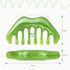 Handheld Massage Comb for Scalp and Meridian Therapy - Natural Resin Guasha Scraping and Multi-Functional Head Massager Tool for Relaxation, Acupo...