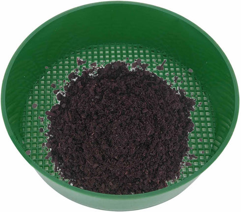 4pcs Mesh Garden Sieve, Round Sifting Plastic Mesh Filter Soil Sieves, Gardening Tool for Garden Yard, for Compost Soil Stone Mesh Gardening Tool...