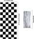 Blulu 100 Pieces Cellophane Car Candy Bags Black White Checkered Racing Treat Bags Plastic Race Gift Goodie Sack Food Storage for with 100 Pieces ...