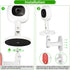 Adjustable Baby Monitor Wall Mount Compatible with Nanit Pro Smart Baby Monitor & Flex Stand, Baby Camera Wall Mount with Perfect View Angle and E...