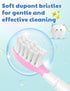 Toptheway Kids Toothbrush Heads for Philips Sonicare: Kids 7+ Standard Sonic Replacement Toothbrush Heads Compatible with Philips Sonicare, Pink G...