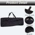 BBQ Tool Storage Bag, Grill Utensil Storage Bag Oxford Grilling Bags for Outdoor Grilling Waterproof Foldable Cooking Tools Bag Carry Bag for Camp...