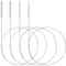 4 Pcs Straw Cleaner Brush Extra Long, 1m/39in Wire Tube Brushes with Soft Nylon Bristles Head, Wire Brush Pipe Cleaning Brush for Cleaning Feeding...