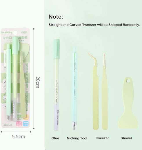 Doraking Scrapbooking Tools with Glue Tweezer Shovel Cutter Pen for Crafting, Scrapbooking, Card Making, Paper Crafts...