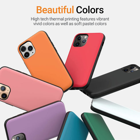 JUST4YOU for iPhone 11 Pro Max Wallet Case with Card Holder Auto Magnetic Closure Hidden Mirror Bumper Cover (Orange) CS_BR_MD_I11PM_OR...