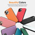 JUST4YOU for iPhone 11 Pro Max Wallet Case with Card Holder Auto Magnetic Closure Hidden Mirror Bumper Cover (Orange) CS_BR_MD_I11PM_OR...