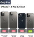 Design for iPhone 14 Pro Waterproof Case,Phone Case for iPhone 14 Pro with Screen Protector,Protective Case for iPhone 14 Pro 6.1''(Turquoise)...
