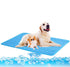 Dog Cooling Mat, Soft Machine Washable Comfortable Silk for Dogs Cats Bed Cooling Pad, Keep Cool and Comfortable Summer Pet Supplies (M-23.62" x 1...