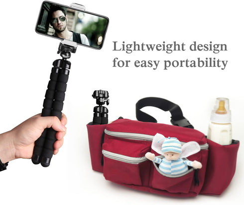 UBeesize Phone Tripod, Premium Flexible Phone Tripod with Remote and Phone Mount, Mini Tripod Stand for Camera, GoPro...