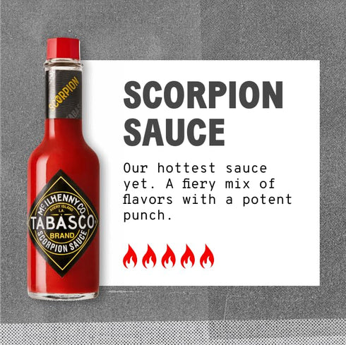 Tabasco Scorpion Hot Sauce (5 Ounce)...